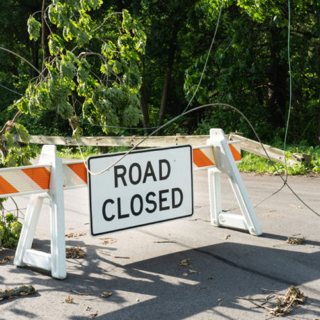 Blog: Weather the Storm -- Road Closed sign